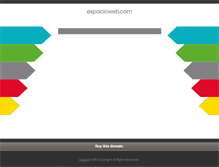 Tablet Screenshot of espacioweb.com